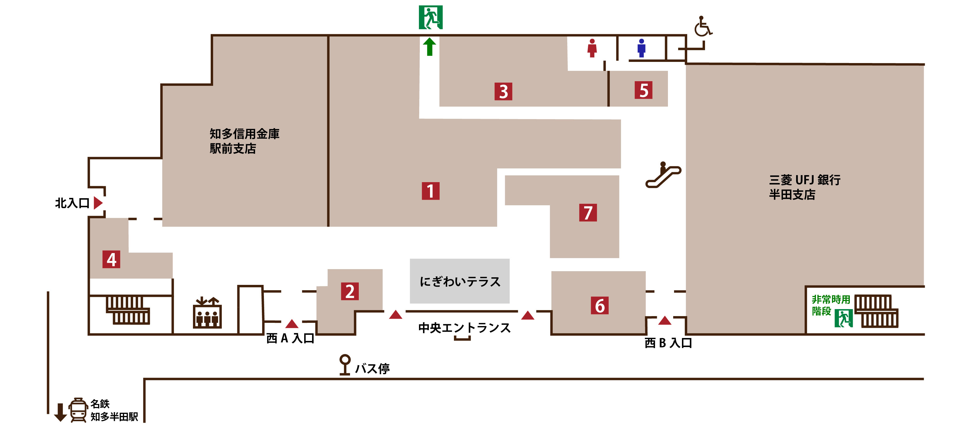 美味しい楽しさ発見フロア